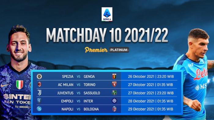 Jadwal Siaran Langsung Liga Italia