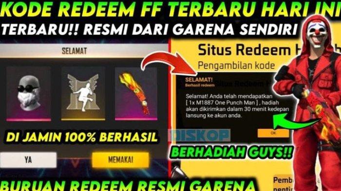 Kode Redeem FF Hari Ini 12 Oktober 2024