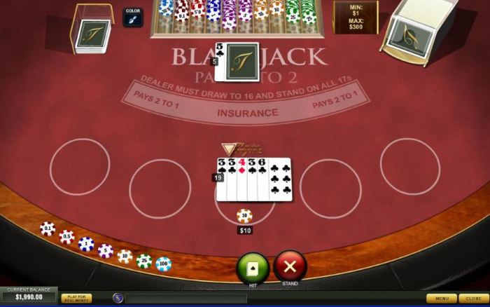 Blackjack online