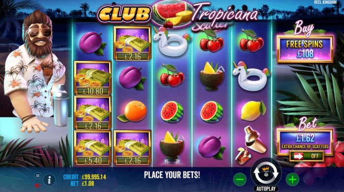 Slot Club Tropicana