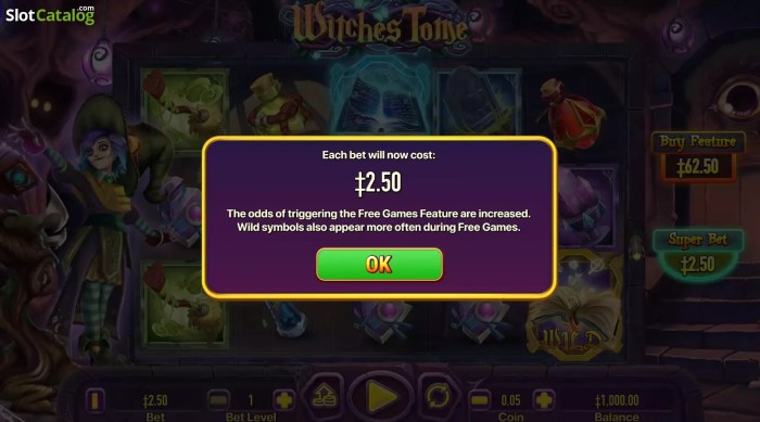 Slot Witches Tome