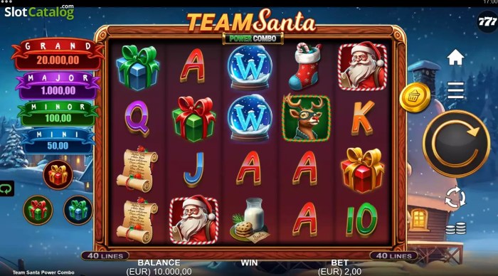 Slot Team Santa Power Combo