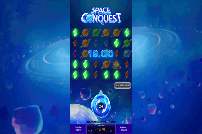 Slot Space Conquest