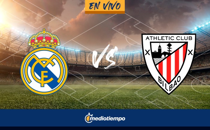 Real Madrid vs Athletic Club: Menyaksikan pertandingan ini secara langsung